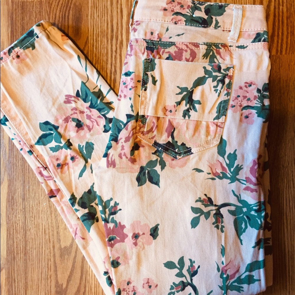 Floral Jeans
